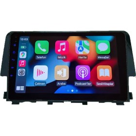 Resim Honda 2016-2020 Civic/fc5 Android 2gb Ram 32gb Rom Carplay Naviga 