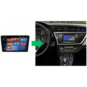 Resim Toyota Auris Android Multimedya Sistemi 6-128 Myway 2013-2018 9" 