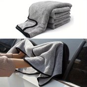 Resim Ultra-Yumuşak Araba Yıkama Havlusu Mikrofiber Yüksek Su Emme Temizlik Kurutma Bezi Araba Detay Bakımı Yıkama Havluları 