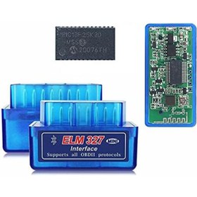 Resim Genel Markalar ELM327 Çift Çipsetli Pic18F25K80 Bluetooth Araç Arıza Tespit Cihazı V1.5 