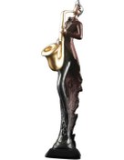 Resim Pazly Suntek Saksafon Reçine Müzik Inç Heykelcik Çalar Aleti 12 Oz 