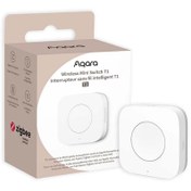 Resim Aqara Akıllı Kablosuz Kumanda T1 V2 WB-R02D Beyaz 