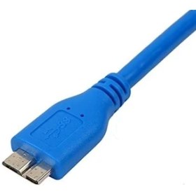 Resim Nexa 4914 USB 3.0 Micro Type B Ara HDD Harddisk Bağlantı Kablosu, Mavi, 3 Metre 
