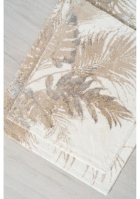 Resim Rivaistanbul Felix Ekru 2'li Yıkanabilir Banyo & Klozet Paspas Takımı Ekru 