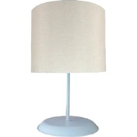 Resim Onay Avize Dante Krem M-0365 Kumaş Kaplama 2.li Set Yatak Odası Genç ve Çocuk Odası Avize ve Abajur Seti 