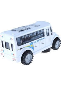 Resim Mixoyuncak Oyuncak Otobüs Işıklı Sesli Polis Otobüsü 20 cm 