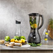 Resim Antrasit Renkli Sürahi Blender ile Pratik ve Şık Hazırlıklar 