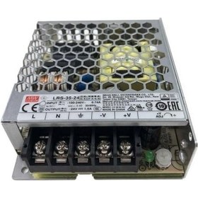 Resim Mean Well Lrs-35-24 24vdc 1.5a 36w Güç Kaynağı Gri 
