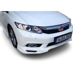 Resim Honda Civic Fb7 Ön-tampon Flap (sağ ve Sol) (Plastik) Alt Ek-lip 