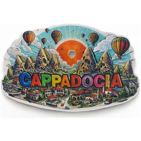 Resim Silikon Buzdolabı Magneti Model 4 Kapadokya Temalı 