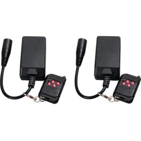 Resim Sanning 2 Adet Ac 90-240V 3 Pins Xlr Uzaktan Kumanda Alıcısı Ekipman Denetleyici Reseptör 400W 500W 900W 1500W Duman Sis Makinesi (Yurt Dışından) 