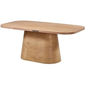 Resim Masifart Cras 170 Lik Robus Meşe Masa Cilasız Ham Ham 