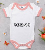 Resim Bitmeyen Kartuş Bk Kids Bezdum Tasarımlı Pembe Bebek Body Zıbın-2 