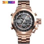 Resim Novahub Siyah Skmeı Erkekler Spor Saatler Dijital Kuvars Çift Ekran Paslanmaz Çelik Su Geçirmez Kol Saatleri Erkekler Için Moda Izle 1515 Diğer Çok Renkli 