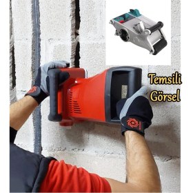 Resim Duvar Kanal Oluk Açma Makinası 1100 W Su Elektrik Tesisat Yolu Yuvası PR1245WK 