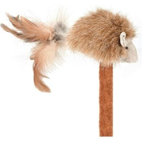 Resim Büro Ev Ofis Evcil Pet Hayvanı İçin Sesli Kedi Tırmalama Oyun Tahtası 