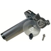 Resim Hightower 22mm Cnc Alüminyum Gaz Kumanda Gripi - 6061 T-6 Alaşım, 7/8" Gri Motosiklet Dirt Bike Atv Scooter 