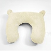 Resim Willowhaven Beige Tek Boy Seyahat Yastığı Çocuklar İçin Taşınabilir Bej 