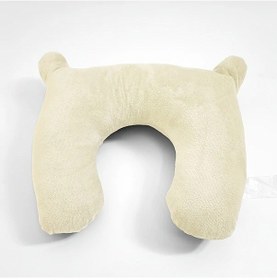 Resim Willowhaven Beige Tek Boy Seyahat Yastığı Çocuklar İçin Taşınabilir Bej 