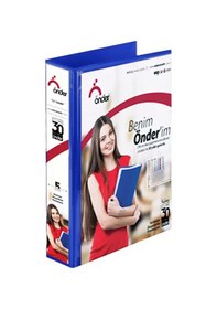 Resim Önder 2003-6 2 Halkalı D Mekanizmalı Klasör A4 30mm Lacivert 