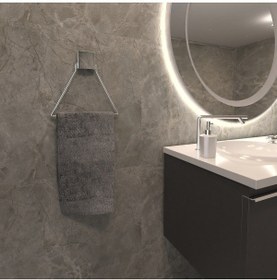 Resim Üçgen Banyo Askılığı 