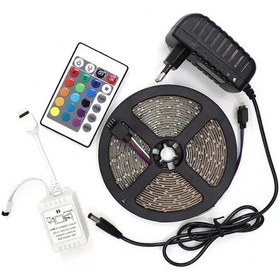 Resim Şerit Led 5 Metre Kumandalı Animasyonlu Rgb Kahverengi 