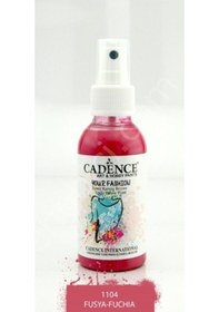 Resim Cadence Your Fashion Sprey Kumaş Boyası - 1104 Fuşya 