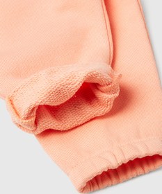 Resim United Colors of Benetton Bebek Yavruağzı Arkası Tavşan Detaylı Beli Lastikli Eşofman Altı 