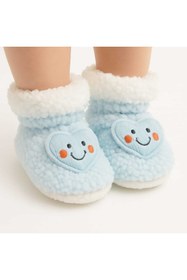 Resim erteks Bebek Panduf Mavi Kalp 