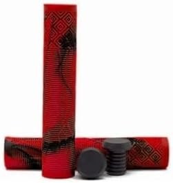 Resim 165mm Kırmızı Siyah Renkli Bmx Dirt Jump Bisiklet Elcik Kırmızı 