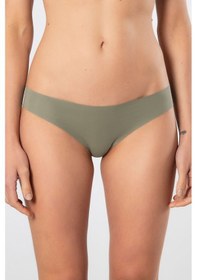 Resim Türen Kadın Lazer Kesim Pamuklu Bikini Külot 907/yeşil Yeşil 
