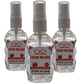 Resim TrendMilano 1 Adet Mikrofiber Gözlük Temizleme Bezi Ve Antistatik Sprey Set 1 Adet 