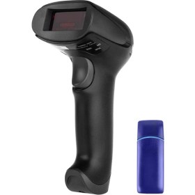 Resim Netum F-18w 2D 1D Qr Kod Karekod Aşı Kablosuz Barkod Okuyucu 