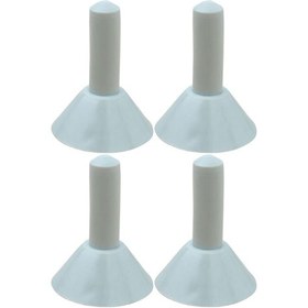 Resim Homyl 4 Adet Çadır Direği Yalıtım Geçirmez Kapaklar Gri Gri 