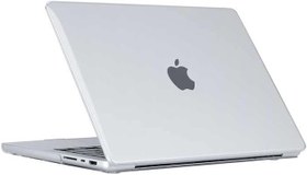 Resim Apple Macbook Pro 14.2inç A2442 2021 ile uyumlu Kılıf Kristal Ön Arka Şeffaf Kapak TD Renksiz 