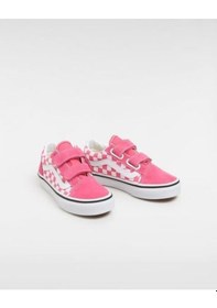 Resim Vans Old Skool V Kız Çocuk Spor Ayakkabı Vn000cywchl1 Karışık Çok Renkli 