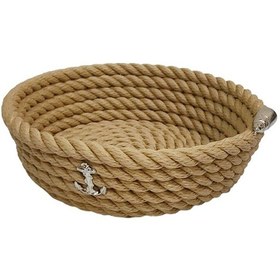 Resim Ekmek Sepeti (Yuvarlak) | Krem 