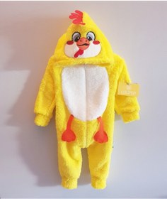 Resim lolipop bebe Sevimli Civciv Welsoft Peluş Bebek Tulum Sarı 