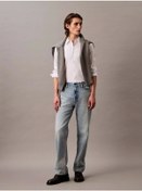 Resim Calvin Klein Ls Solıd Stretch Slım Shırt Erkek Gömlek Lv04lb145g-yaa Beyaz 