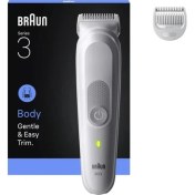 Resim Braun Vücut Tıraş Makinesi Series 3, +2 Aksesuar, Su Geçirmez, BG3500 