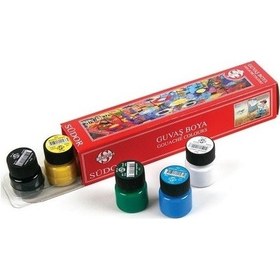 Resim Südor Guaj Boya Set 6X15 ML Sd521 Çok Renkli 