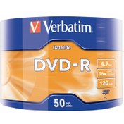 Resim Verbatim DVD-R Datalife 50 Pack Wrap 4.7GB 