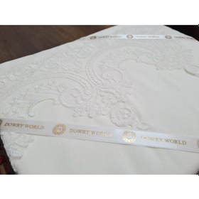 Resim Fransız Güpürlü Sultans Nevresim Takımı Krem 