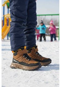 Resim Cool Taba Cırtlı Erkek Çocuk Outdoor Bot Çok Renkli 