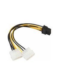 Resim Boblov 8 Pin Power Kablo 8 Pin To Molex Power Pcie Ekran Kartı Gü 