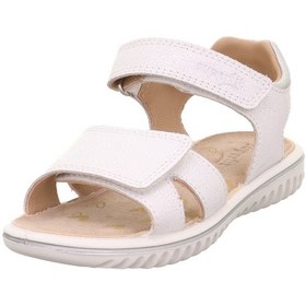Resim Superfit Sparkle Kız Çocuk Sandalet - Beyaz Gümüş 609004-1020 Beyaz - Gümüş 