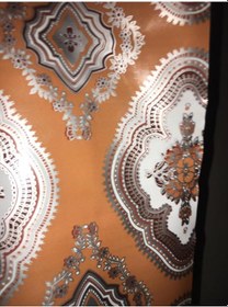 Resim Muşamba Desenli Pvc Zemin Kaplama 200cm X 200cm Yer Döşemesi 