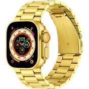 Resim Fitsmart 24k Gold Edition Fuselage Ultra Watch Akıllı Saat 49mm 