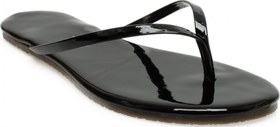 Resim Tkees Tk-2011 Klasik Parmak Arası Siyah Kadın Terlik 