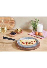 Resim Falez Yanmaz Yapışmaz Krep Tavası 24 Cm 